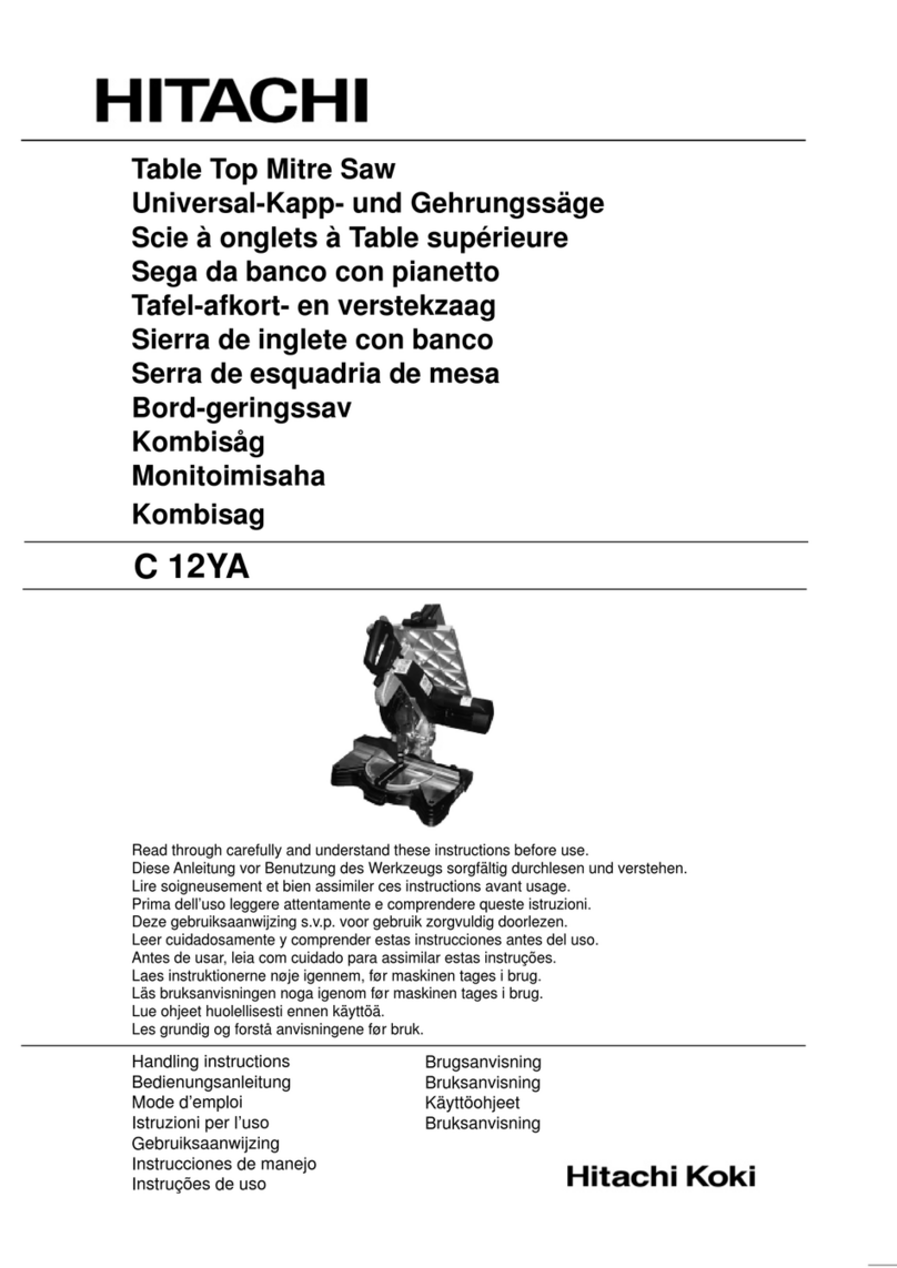 Hitachi C 12YA User manual