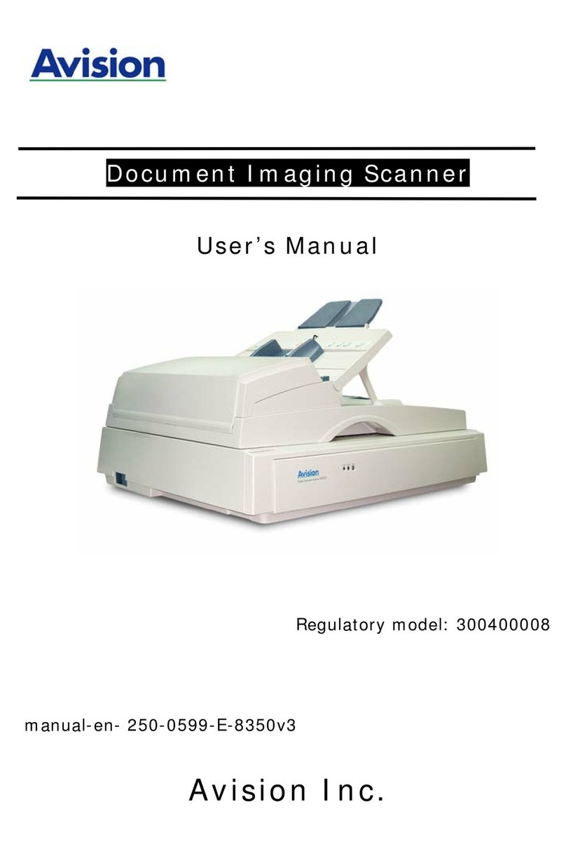 Avision AV8350 user manual