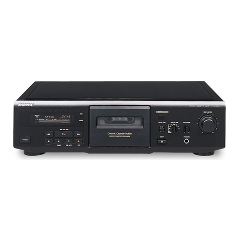 Sony TC-KE200 User manual