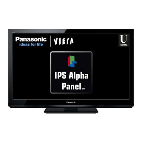 Panasonic TCL32U3 - 32" LCD TV User manual