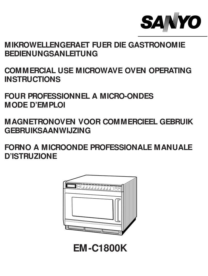 Sanyo EM-C1800K User manual