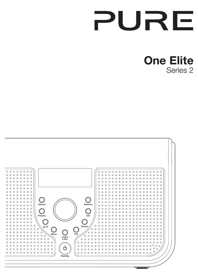 PURE One Elite series 2 User manual