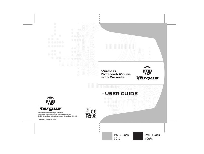 Targus PAWM001E user guide
