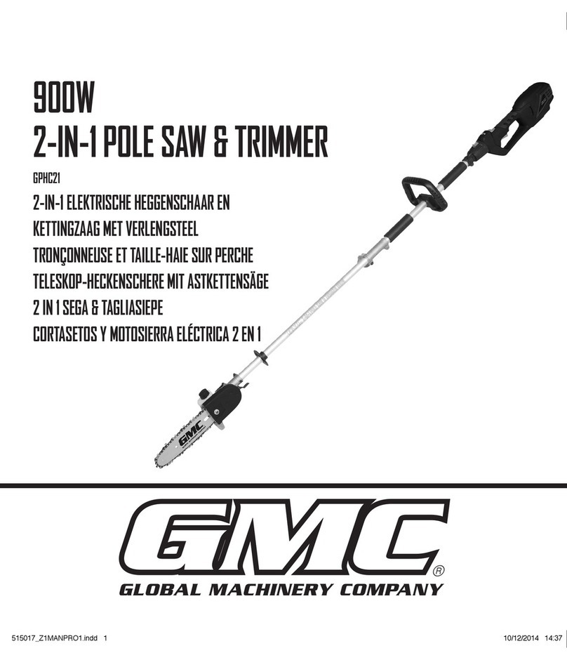 GMC GPHC21 Original instructions