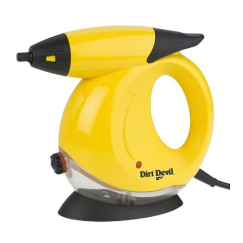 Dirt Devil Turbo-Dampfente User manual