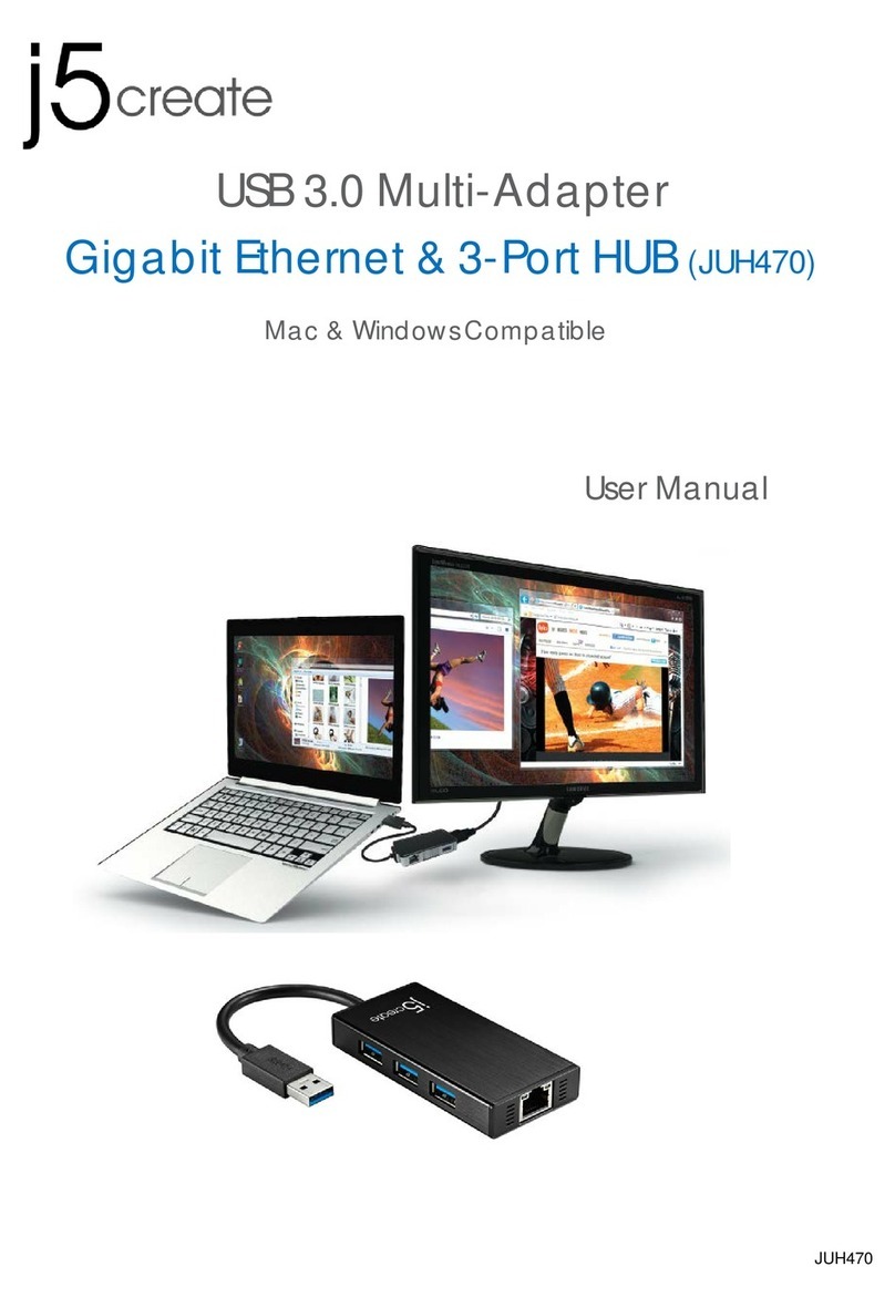 j5 create JUH470 User manual