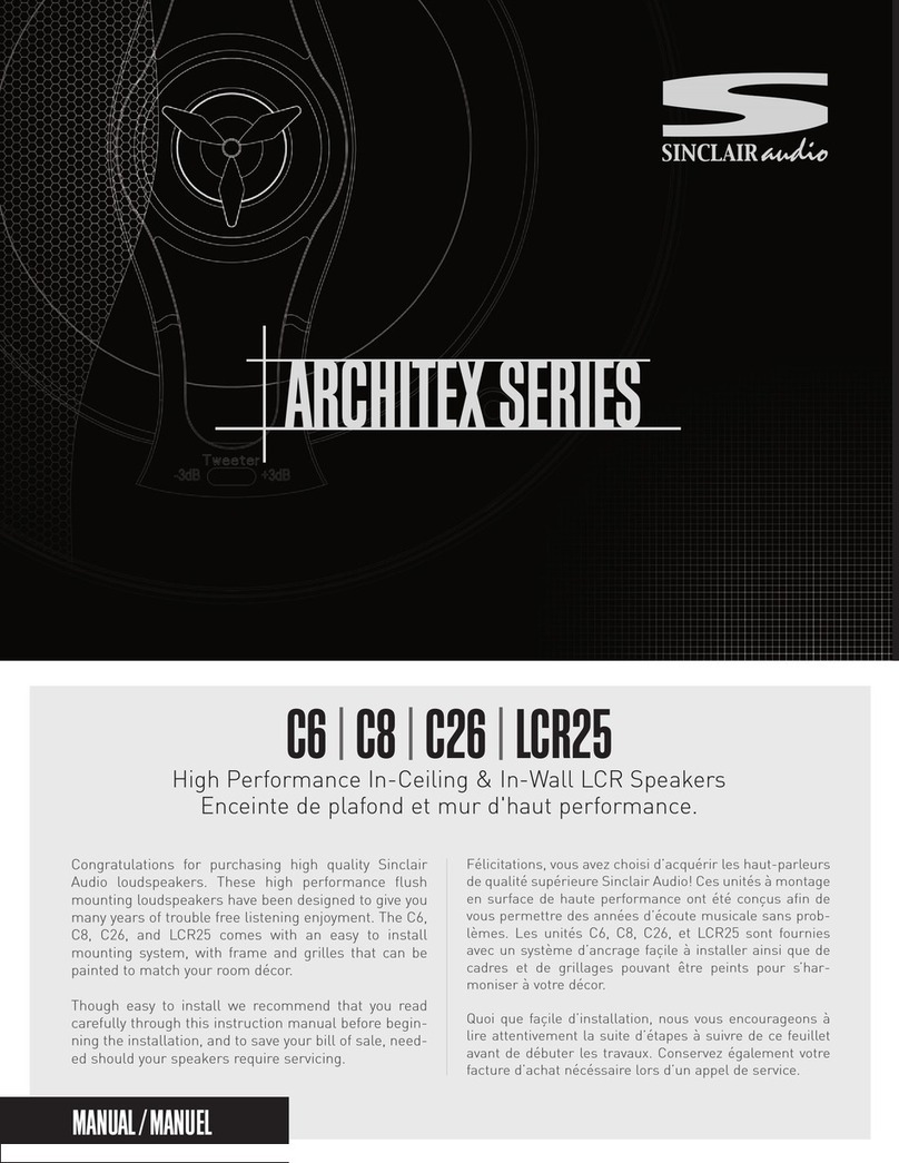 Sinclair Audio C6 manual
