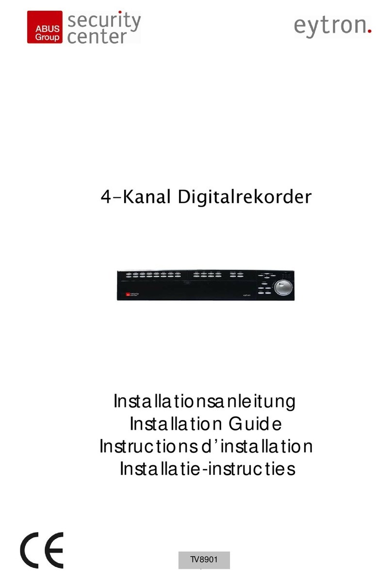 Abus eytron TV8901 installation guide