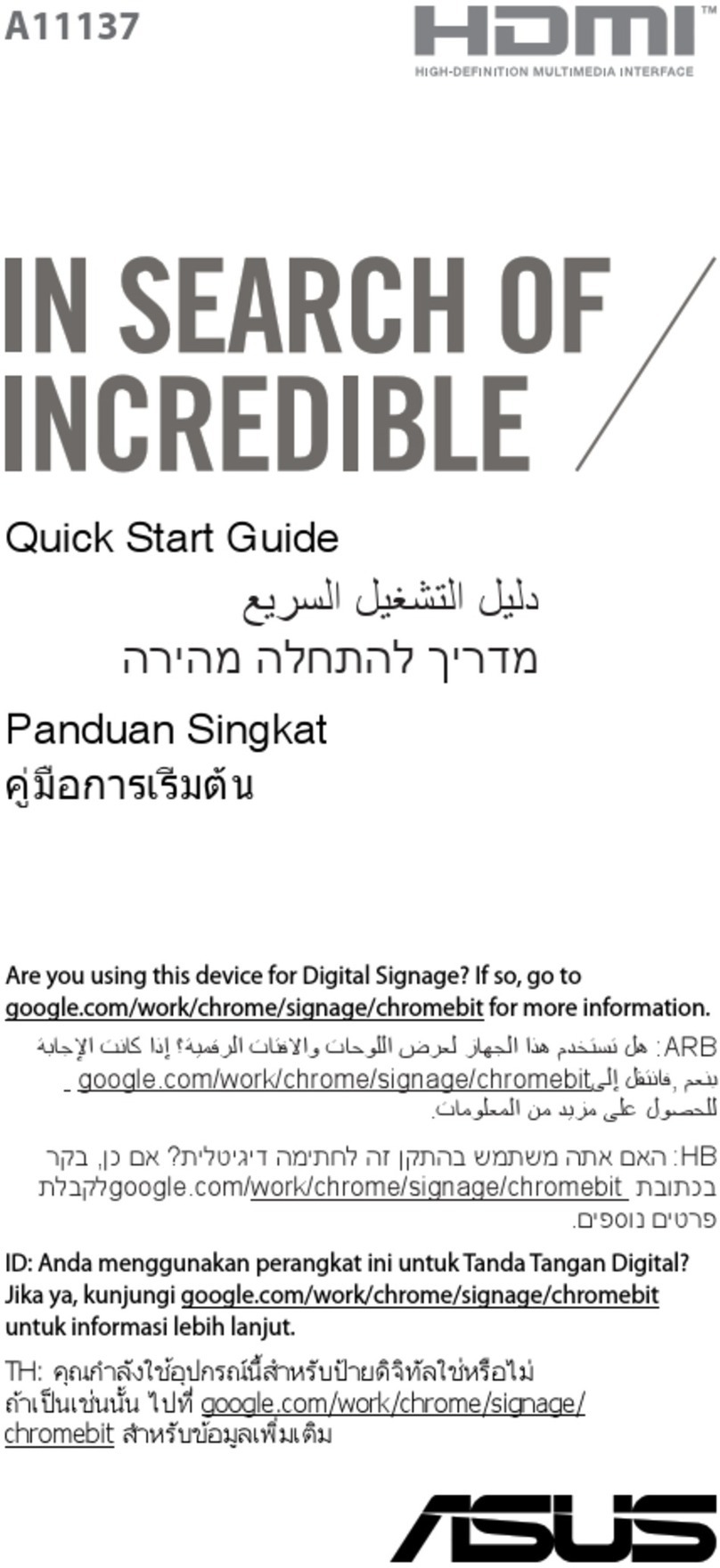Asus Chromebit CS10 quick start guide