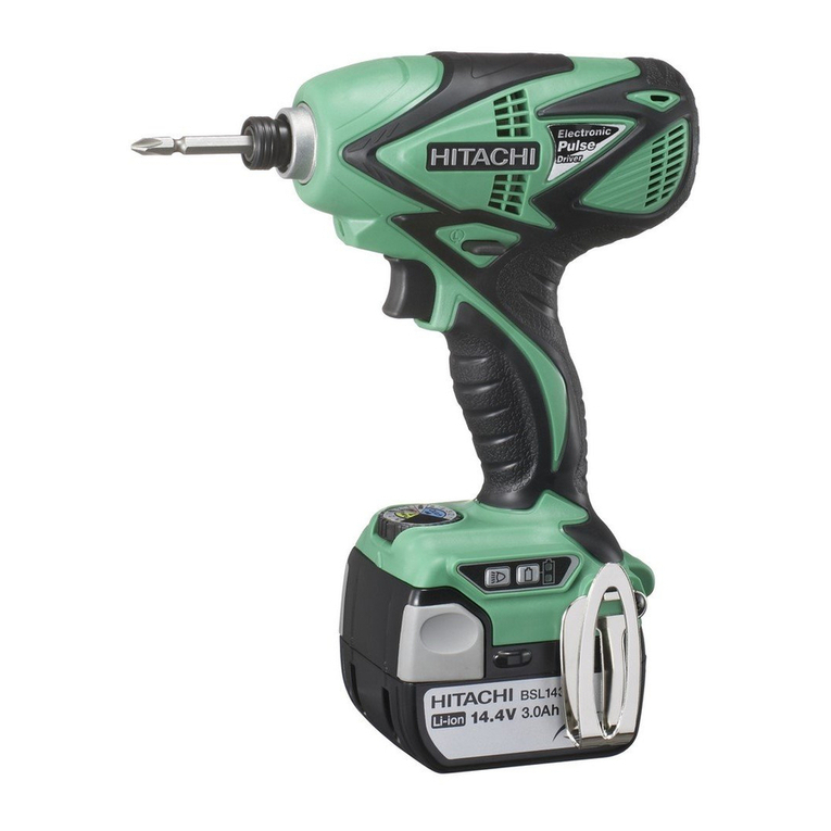 Hitachi WM 14DBL User manual