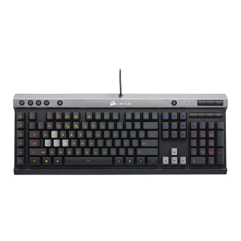 Corsair Raptor K40 User manual