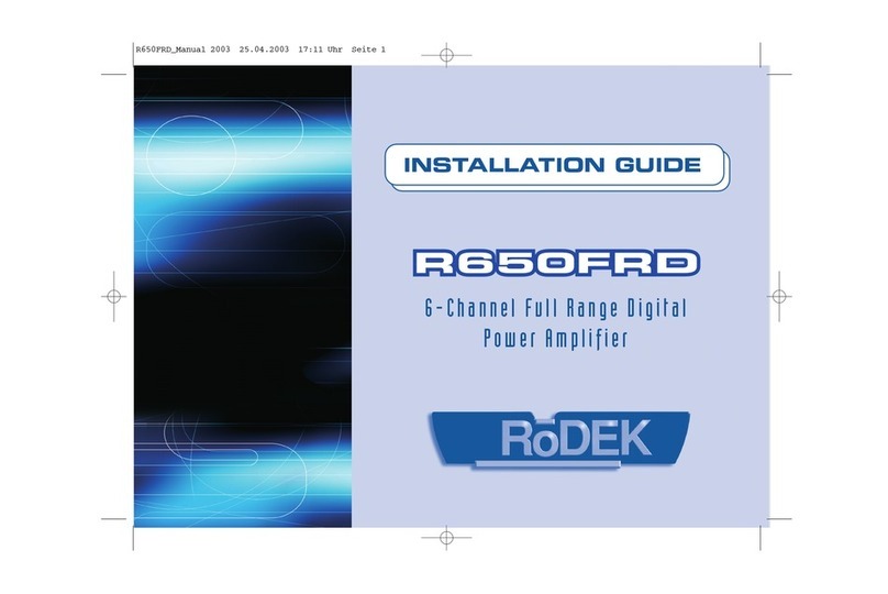 RoDEK R680FRD installation guide