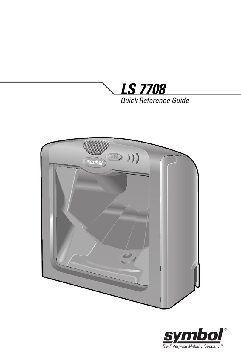 Symbol LS 7708 User manual