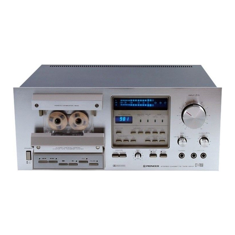 Pioneer CT-F950 User manual