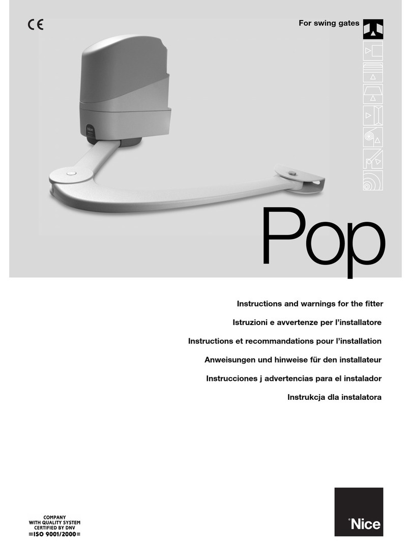 Nice Pop Product manual