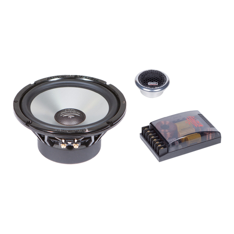 Audiosystem HX 100 DUST User manual