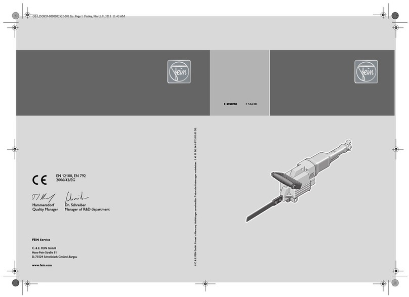 Fein STS325R Original instructions