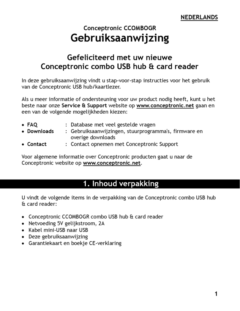 Conceptronic CCOMBOGR User manual