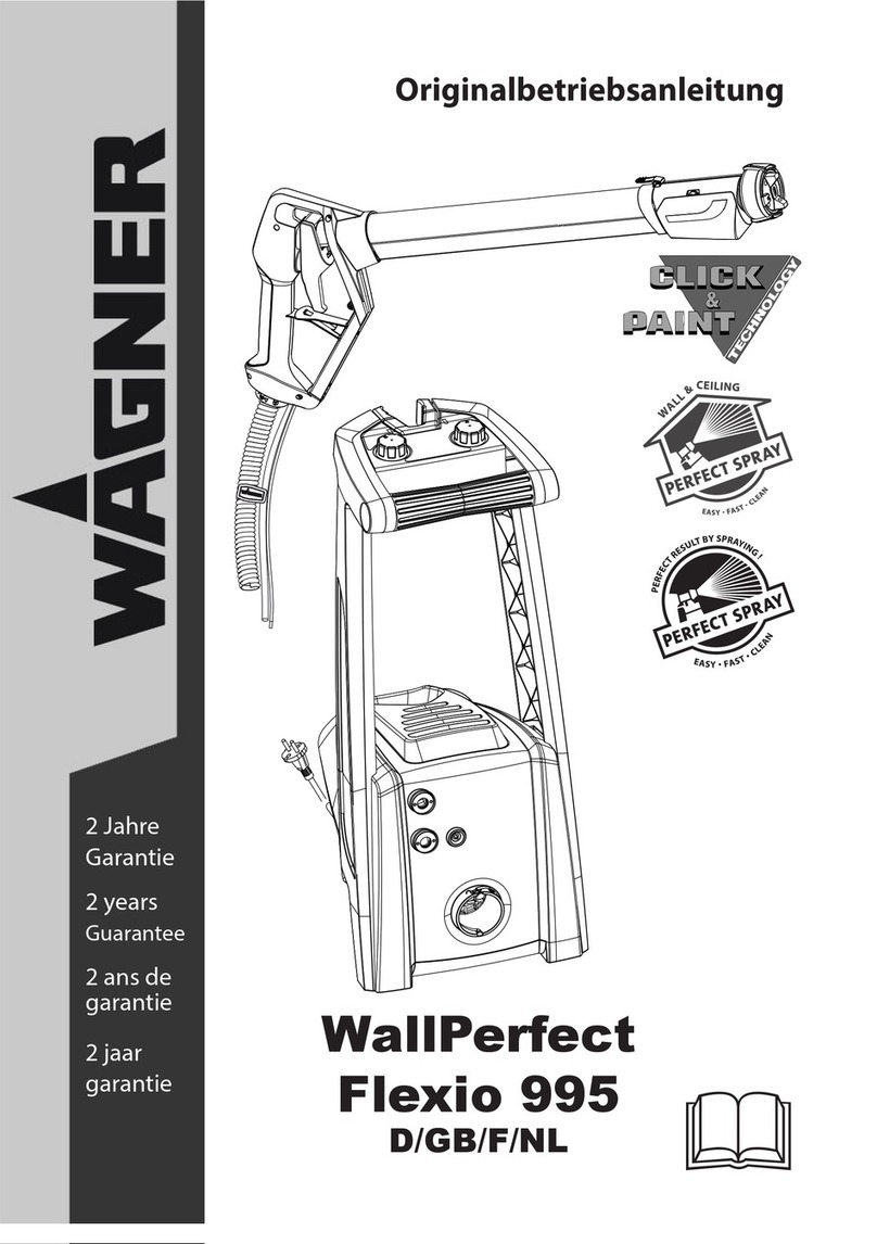 WAGNER WallPerfect Flexio 995 operating instructions