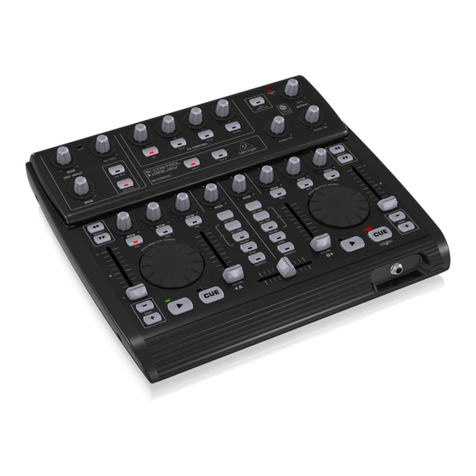 Behringer B-Control Deejay BCD3000 User manual