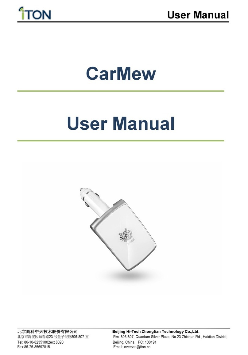 iTON CarMew user manual