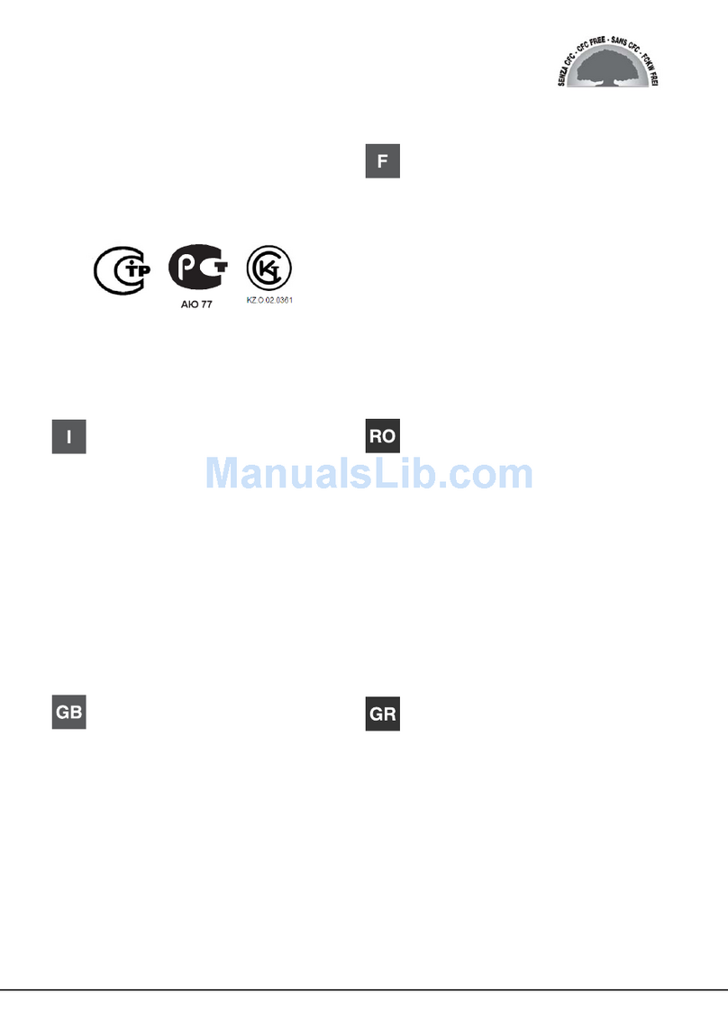 Ariston NMBL 19 Series operating instructions