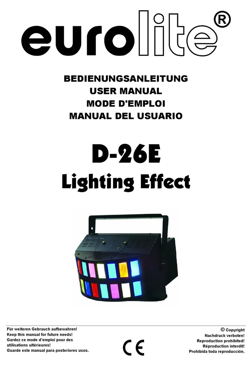 EuroLite D-26 E Apollo EC user manual