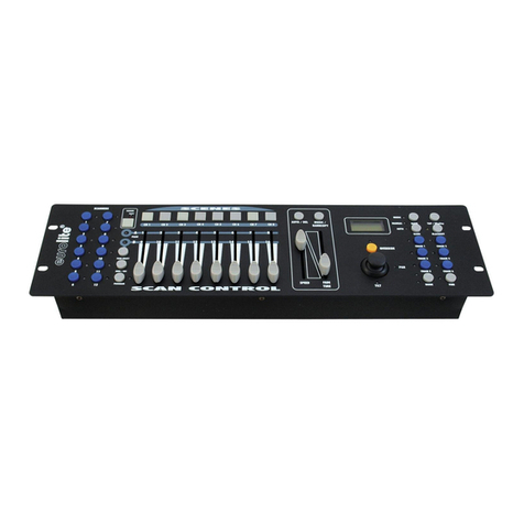 EuroLite DMX SCAN CONTROL user manual