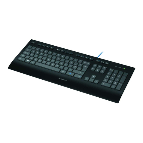 Logitech Corded Keyboard K280e User manual