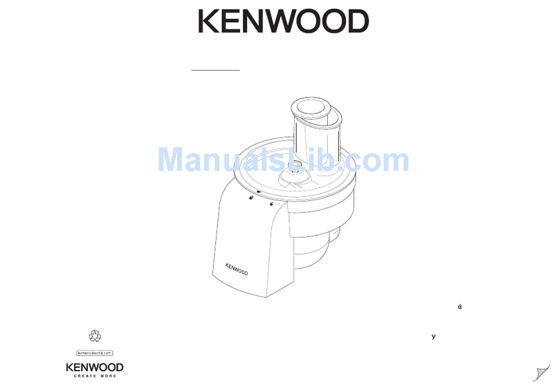 Kenwood MGX400 User manual