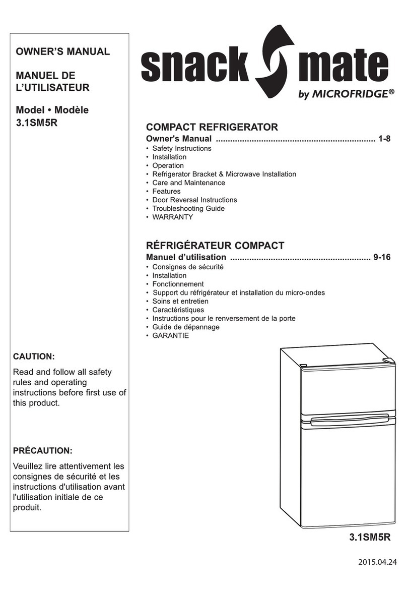 SnackMate 3.1SM5R User manual