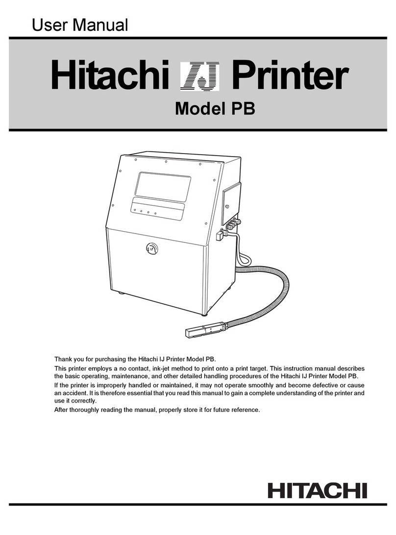 Hitachi PB Series user manual