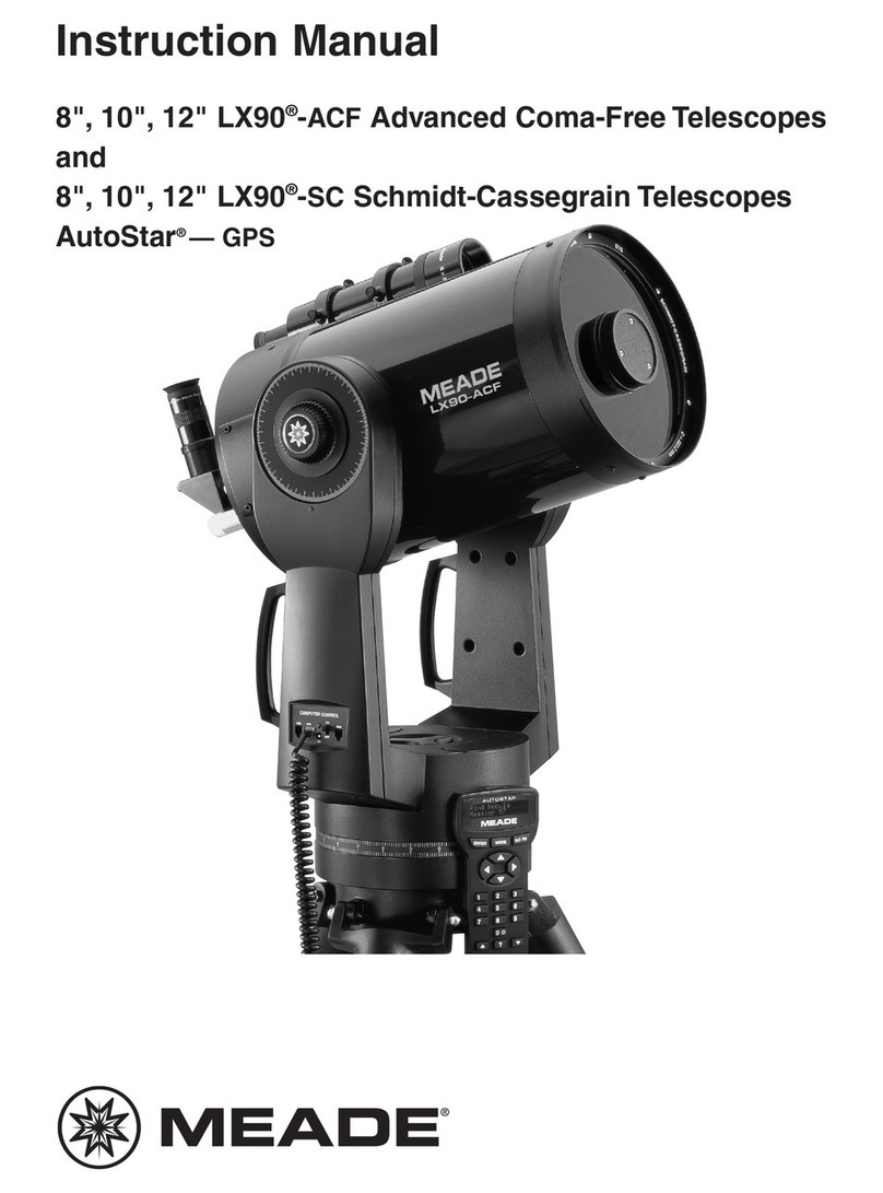 Meade LX90-ACF Advanced Coma-Free User manual