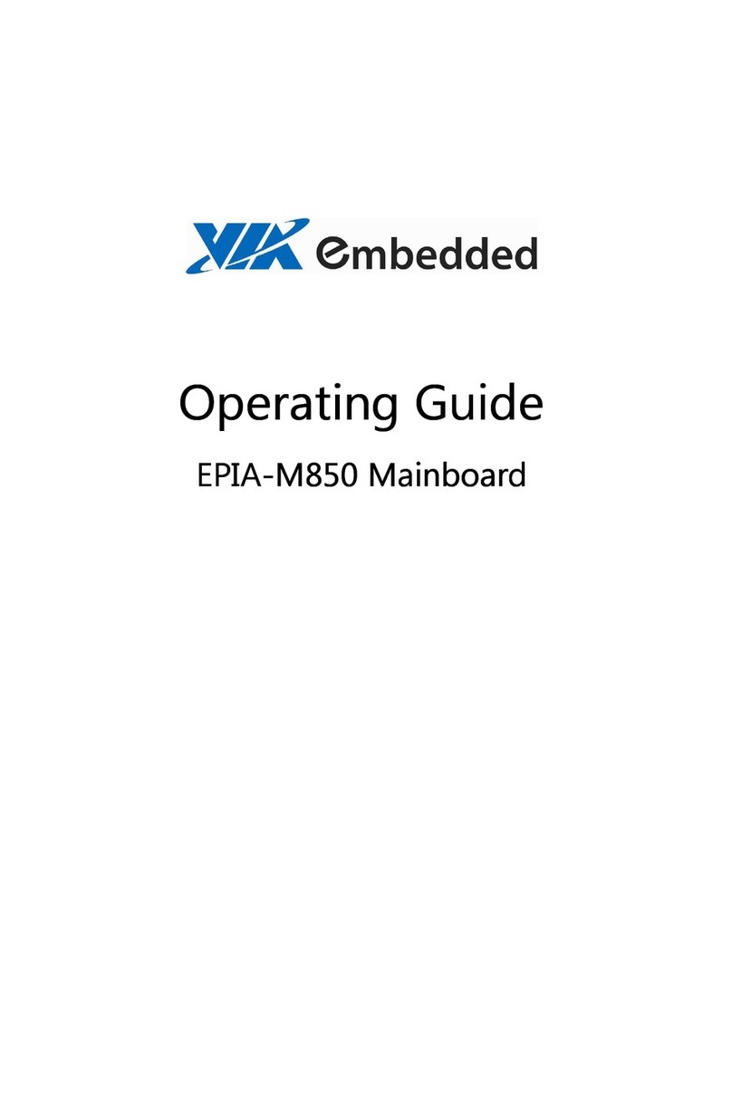 VIA Technologies EPIA-M850 User manual
