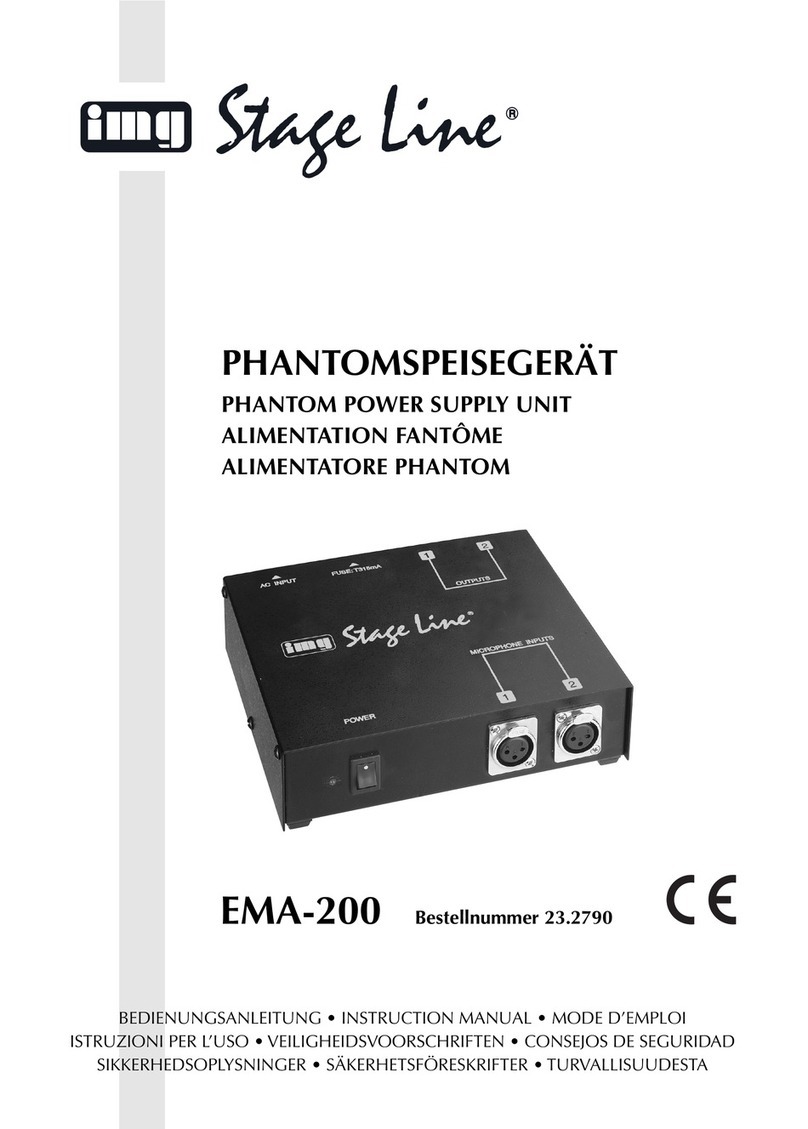 IMG STAGE LINE EMA-200 User manual