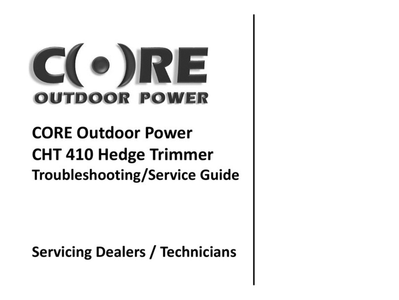 Core CHT 410 User manual