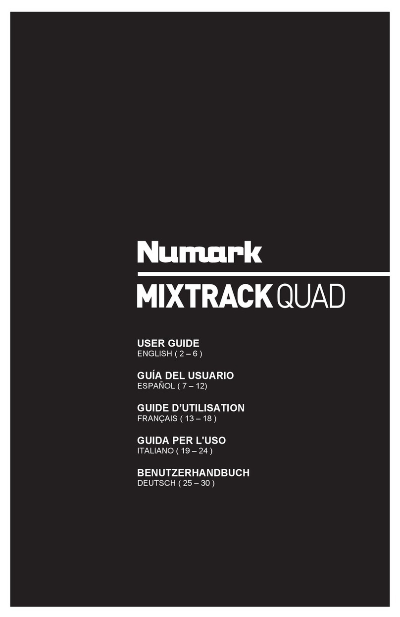 Numark Mixtrack Quad user guide