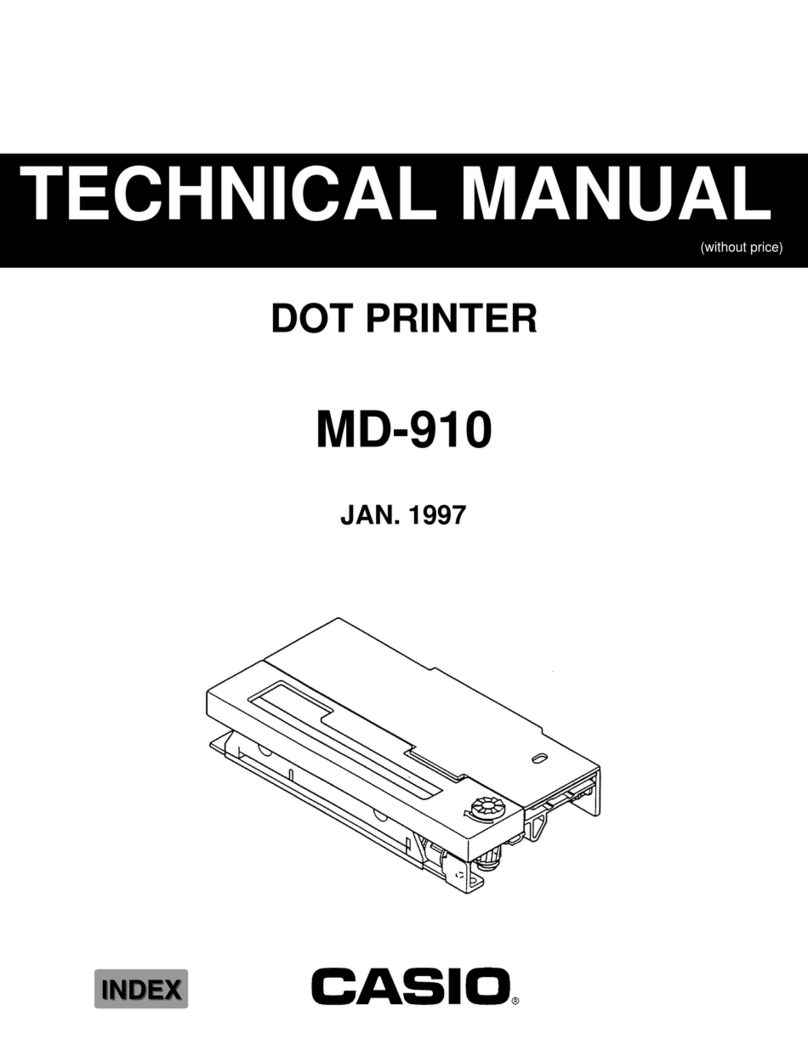 Casio MD-910 User manual