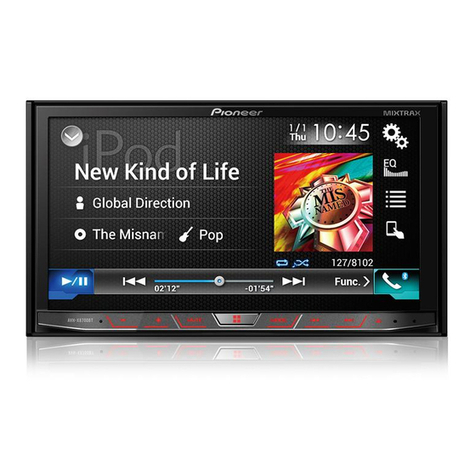Pioneer AVH-X8700BT installation manual