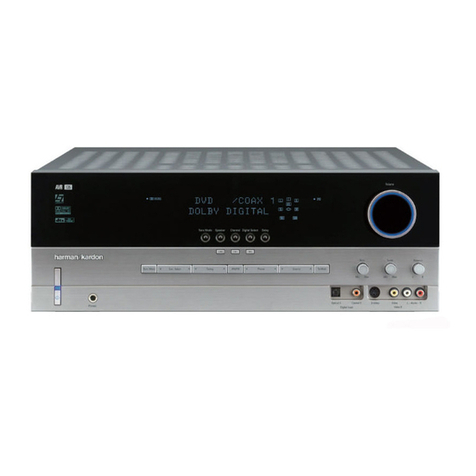 Harman Kardon AVR 135 User manual