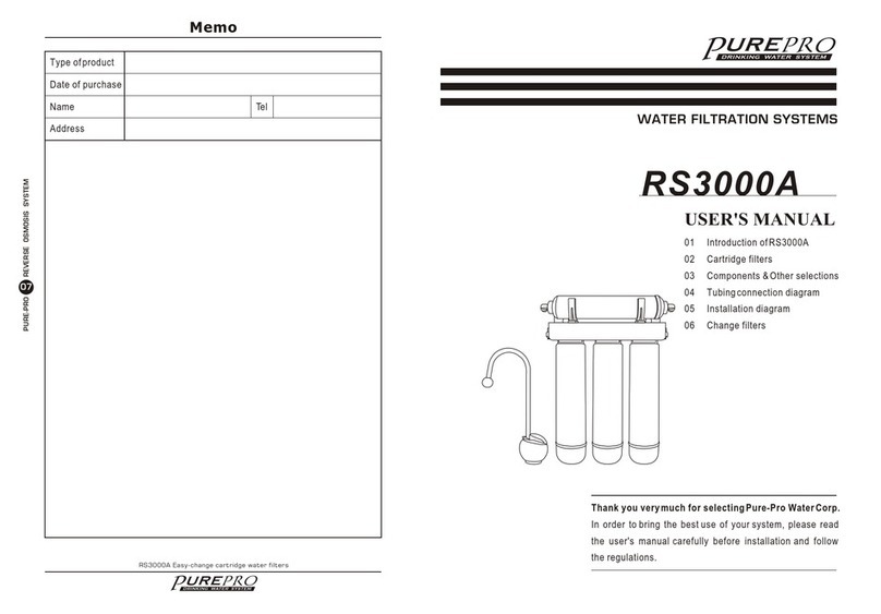 Pure-Pro RS3000A User manual Pure-Pro RS3000A User manual