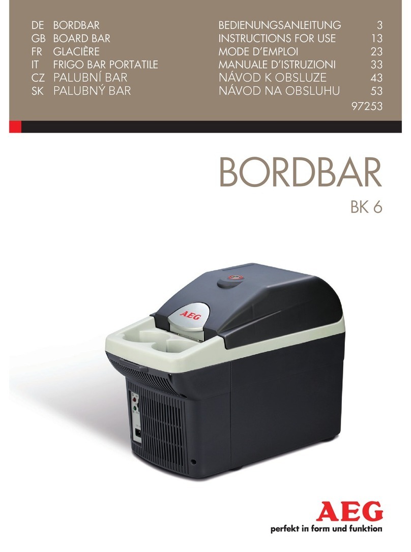 AEG BK 6 User manual