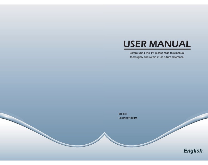 Hisense LEDN32K300M User manual