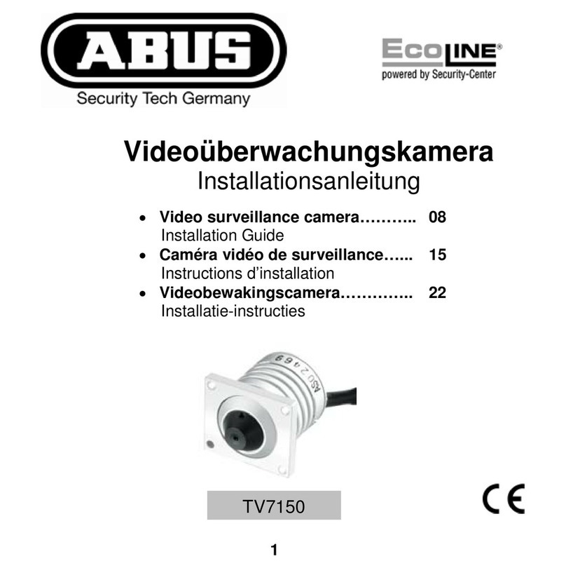 Abus TV7150 Ecoline User manual