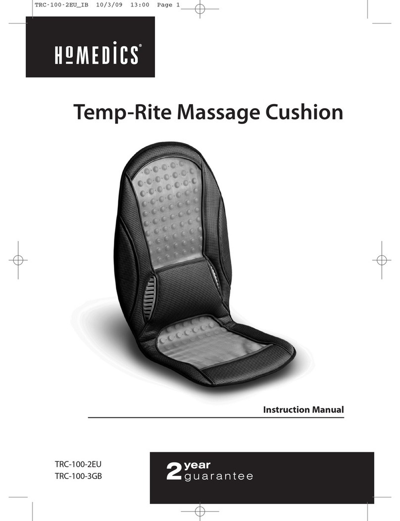 HoMedics TRC-100-2EU User manual