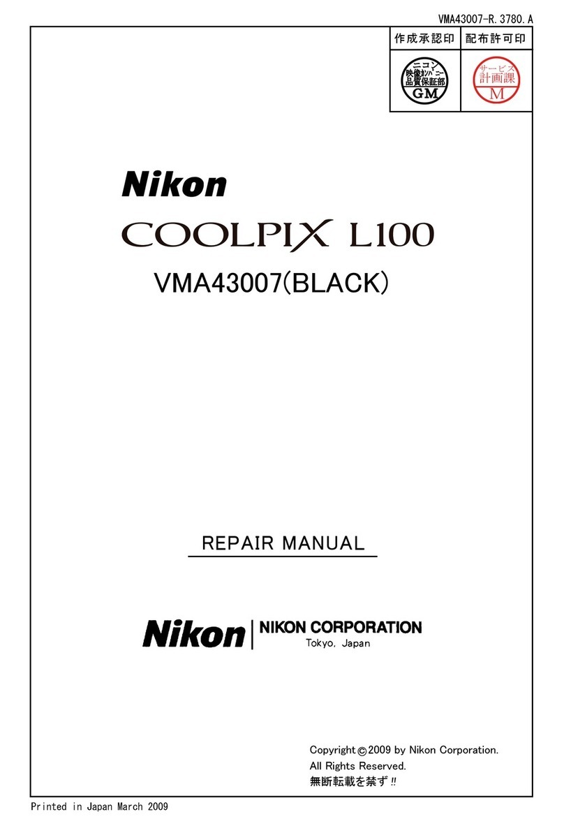 Nikon Coolpix L100 Repair manual