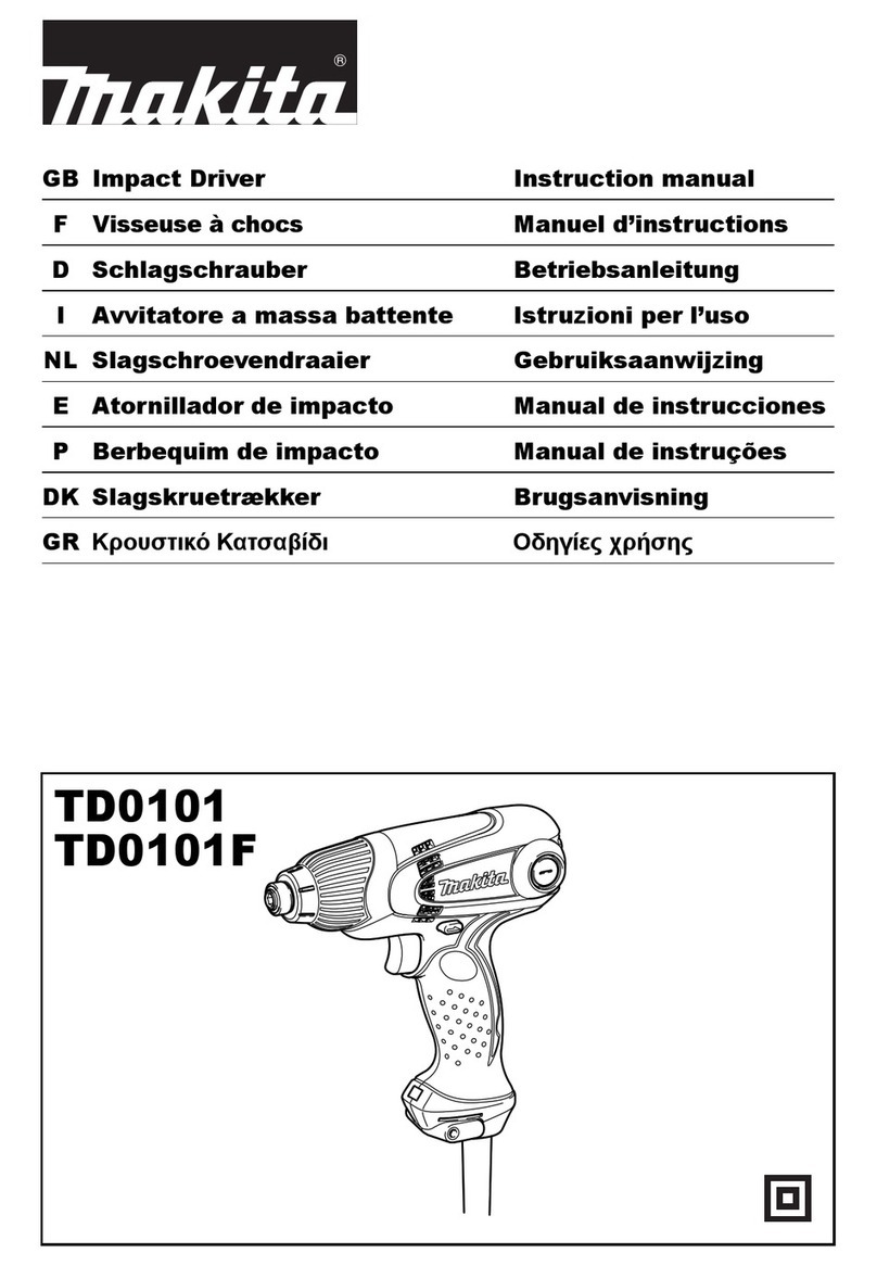 Makita TD0101 instruction manual