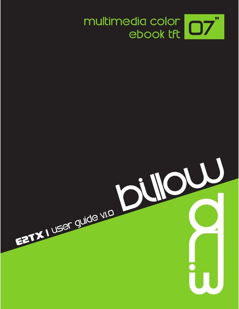Billow E2Tx user guide