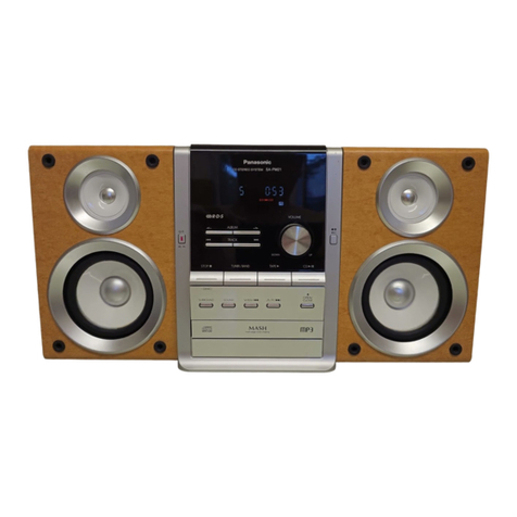 Panasonic SC-PM21 User manual