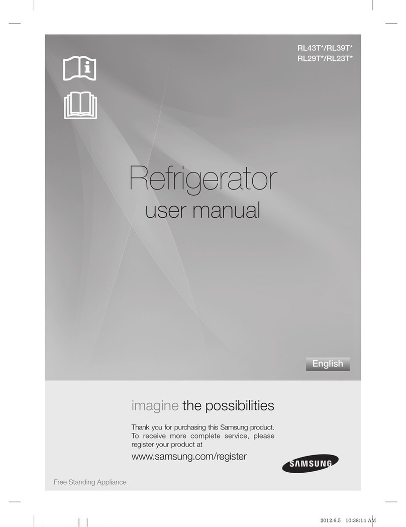 Samsung RL43T series User manual